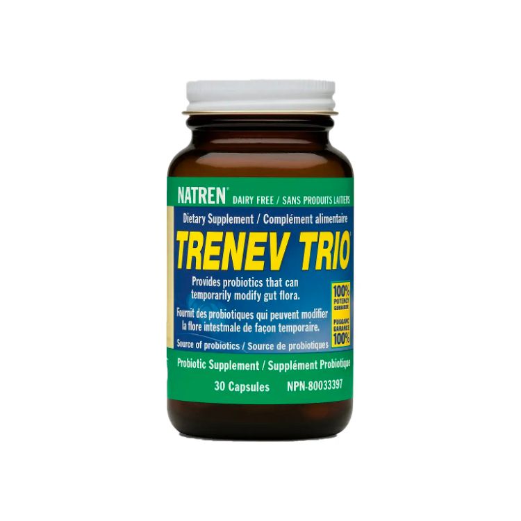 Natren Pro, Trenev Trio®, 3 Probiotic Super Strains, 30 Billion CFU, 30 caps - Natren | Lifeplus Natural Health