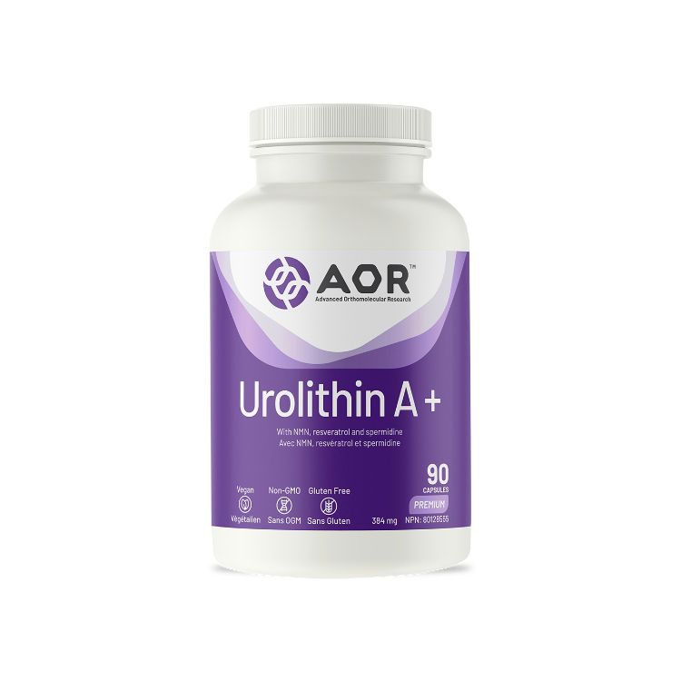 AOR, Urolithin A +, 90 Capsules - AOR | Lifeplus Natural Health