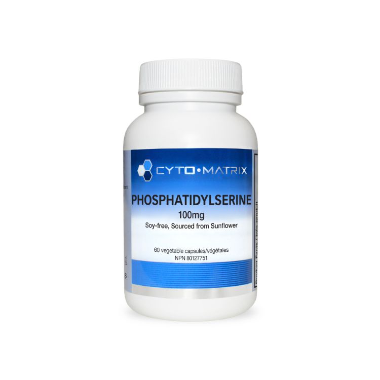 Cyto-Matrix, Phosphatidylserine, 100mg, 60 Vegetable Capsules - Cyto-Matrix | Lifeplus Natural Health