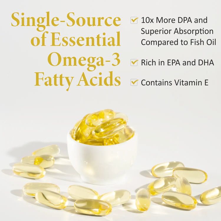 加拿大Advanced Omega 100%纯竖琴海豹油 1000mg/300粒 所含EPA/DPA/DHA达同级产品1.3倍 养护心血管 - Advanced Omega | 加拿大生活加
