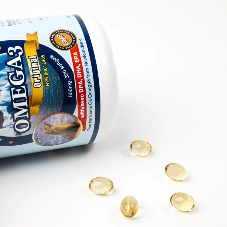 加拿大Advanced Omega 100%纯竖琴海豹油 500mg/300粒 所含EPA/DPA/DHA达同级产品1.3倍 养护心血管 - Advanced Omega | 加拿大生活加