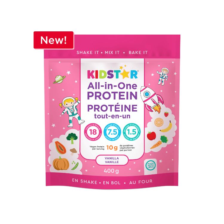 KidStar, All-in-One Plant-Based Protein, Vanilla, 400g - KidStar | Lifeplus Natural Health