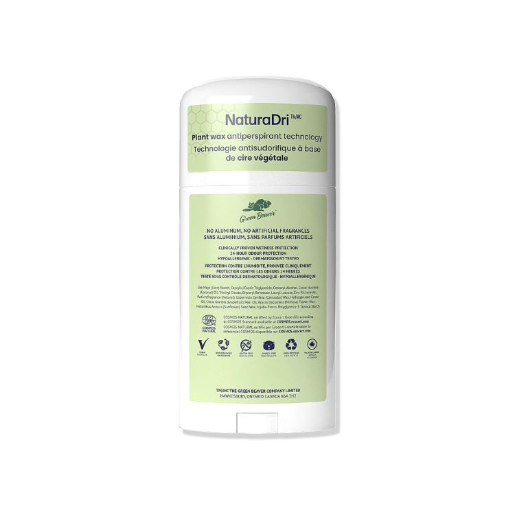 Green Beaver, Natural Aluminum-Free Antiperspirant, Sunny Citrus, 50g - Green Beaver | Lifeplus Natural Health