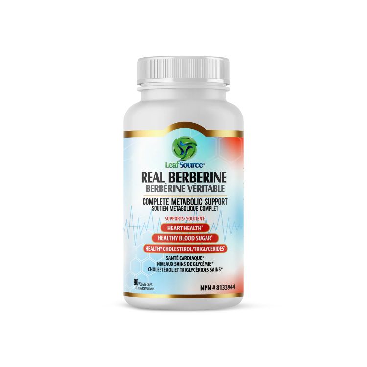 LeafSource, Real Berberine, 90 Vcaps - LeafSource | Lifeplus Natural Health