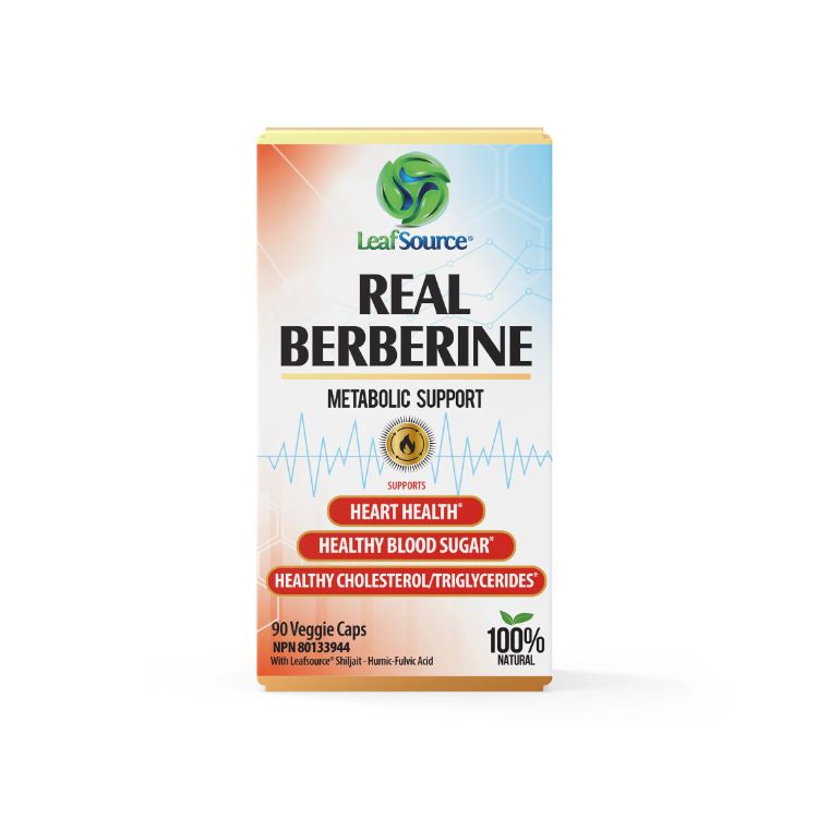 LeafSource, Real Berberine, 90 Vcaps - LeafSource | Lifeplus Natural Health