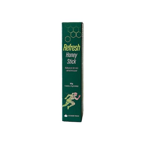 BeeFamily, Refresh Royal Honey Sticks, 5 Sticks