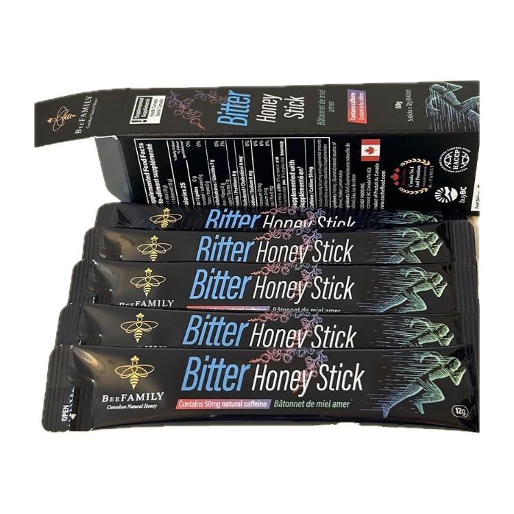 BeeFamily, Bitter Royal Honey Sticks, 5 Sticks - BeeFamily | Lifeplus Natural Health