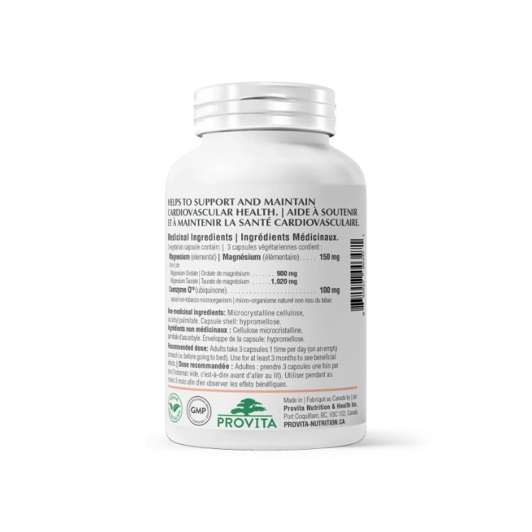 Provita, KardioMag CoQ10, 90 VCaps - PROVITA | Lifeplus Natural Health