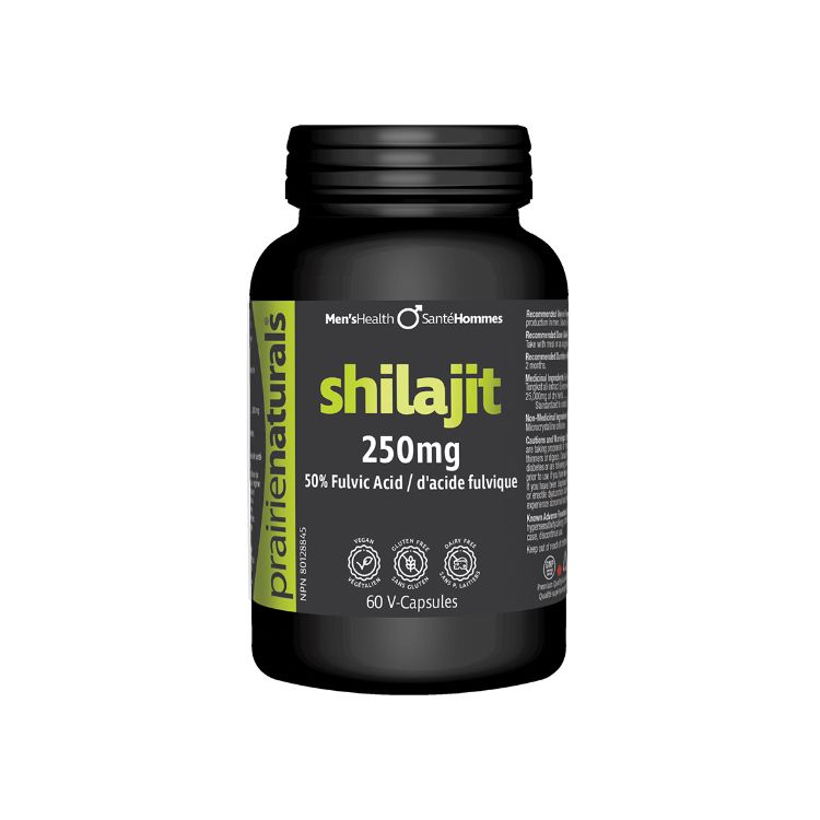 Prairie Naturals, Shilajit, 250mg, 60 Vegetarian Capsules - Prairie Naturals | Lifeplus Natural Health