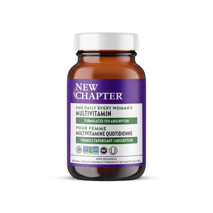 New Chapter, Every Woman's One Daily Multivitamin, 60 Tablets - NewChapter | Lifeplus Natural Health