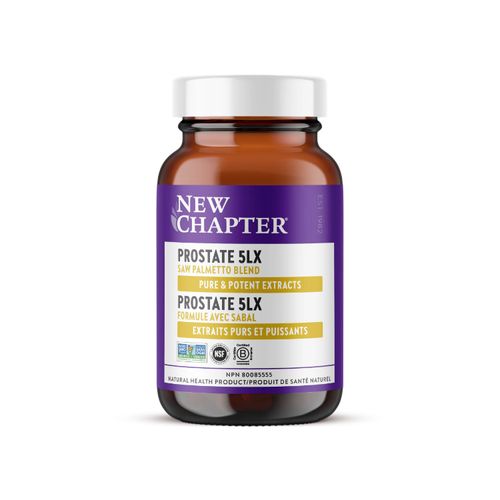 美国New Chapter新章前列腺养护胶囊 60粒 缓解良性前列腺增生 改善尿频尿急