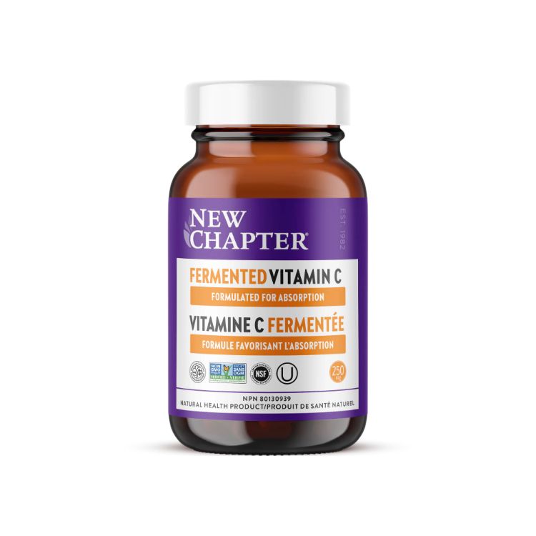New Chapter, Fermented Vitamin C, 30 Tablets - NewChapter | Lifeplus Natural Health