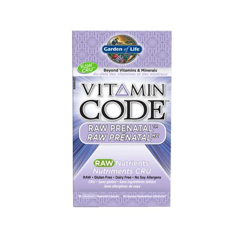 Garden of Life, Vitamin Code, RAW Prenatal, 90 Capsule