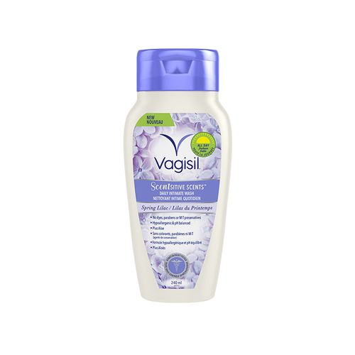 Vagisil, Scentsitive Scents Daily Intimate Wash Spring Lilac, 240 ml
