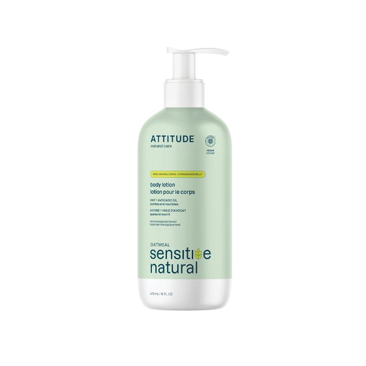 Attitude, Sensitive Skin Intense Nourishing Body Lotion - Avocado Oil, 473ml