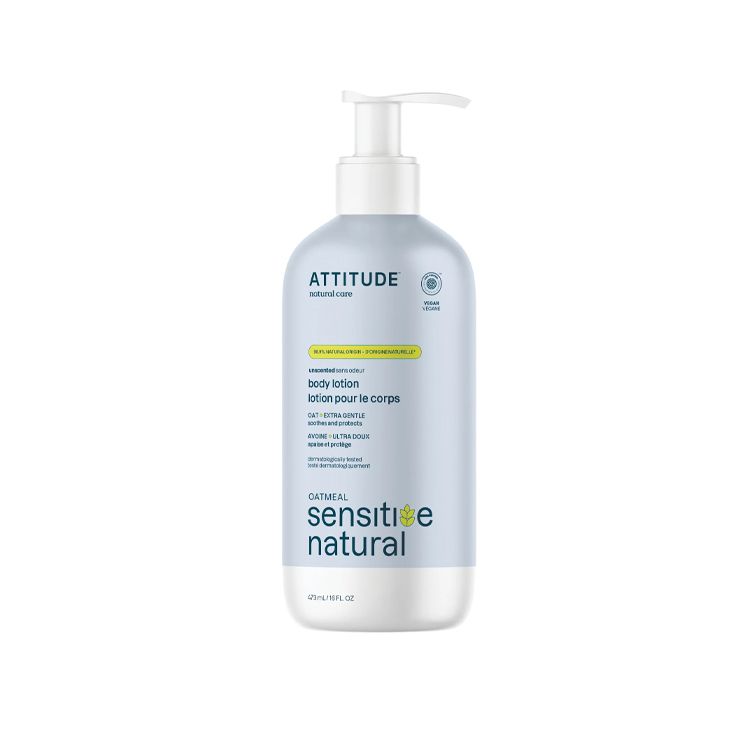 Attitude, Sensitive Skin Extra Gentle Body Lotion - Fragrance-Free, 473ml