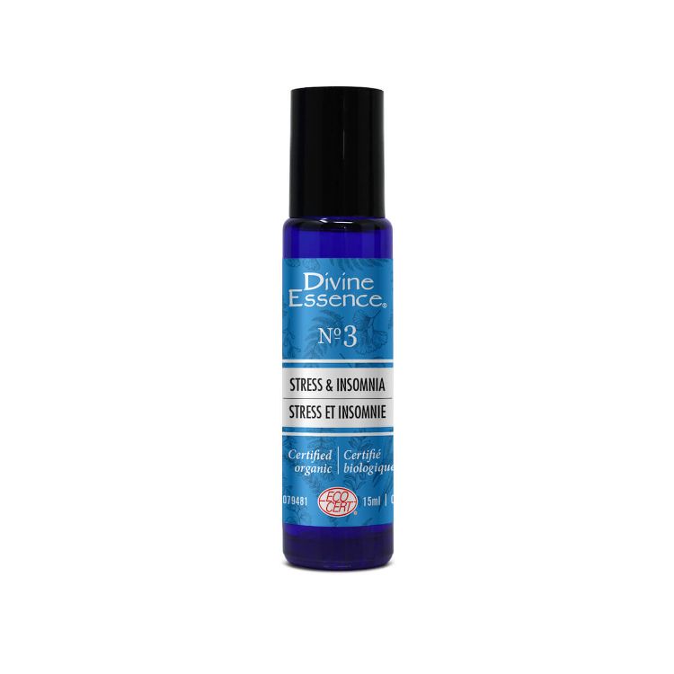 Divine Essence, Stress & Insomnia Roll-on No.3, 15 ml