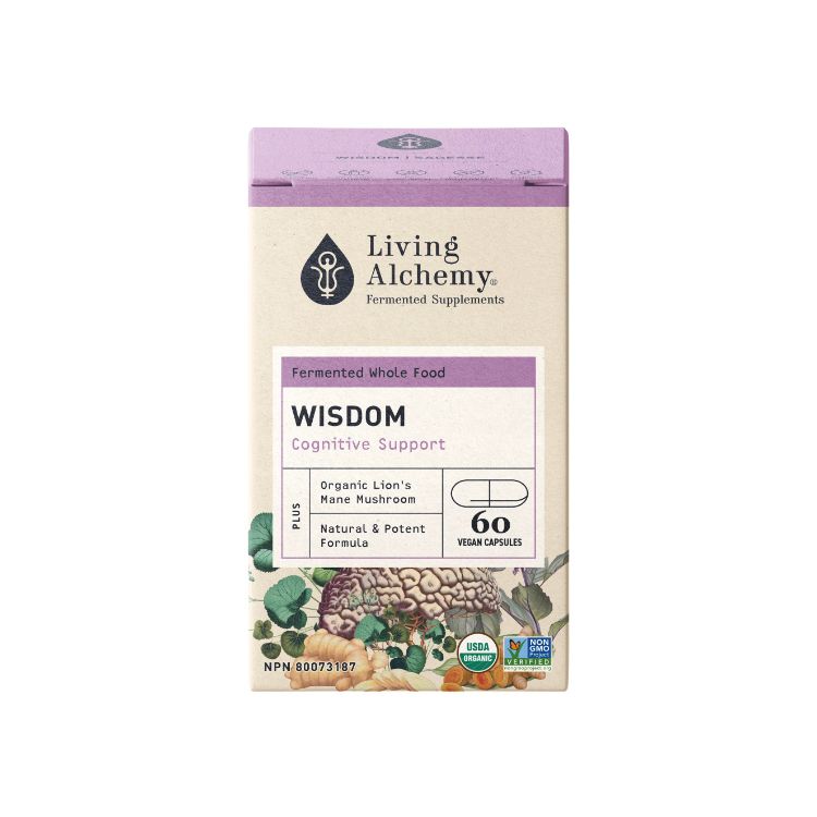 加拿大Living Alchemy健脑草本酵素 60粒 改善认知及记忆力 延缓衰老 增强免疫力