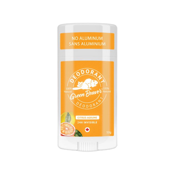 Green Beaver, Deodorant Stick, Citrus, 50 g