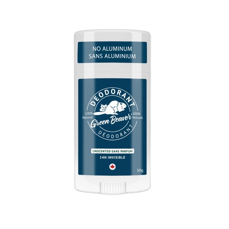 Green Beaver, Deodorant Stick, Unscented, 50 g
