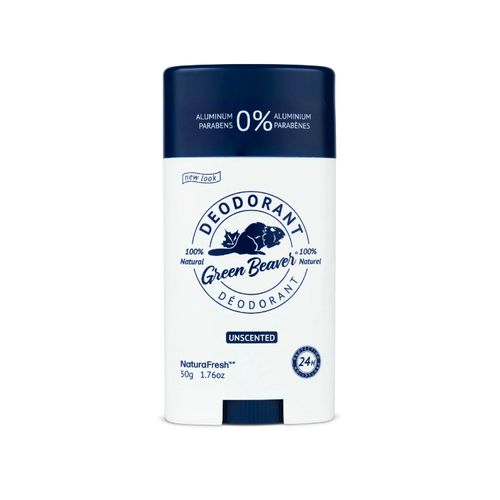 Green Beaver, Deodorant Stick, Unscented, 50 g