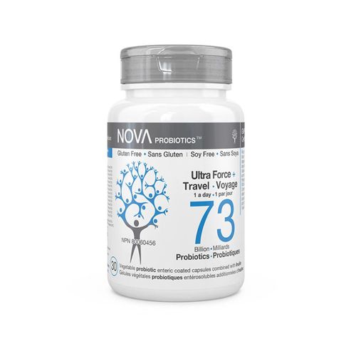 Nova Probiotics, Ultra Force Plus, 100 Billion, 30 Capsules