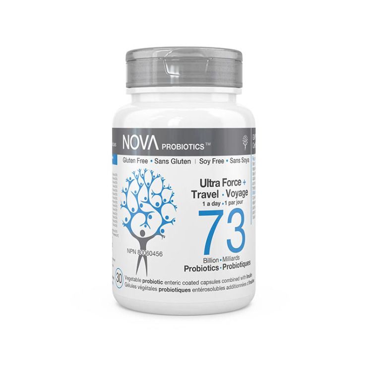 Nova Probiotics, Ultra Force Plus, 100 Billion, 30 Capsules