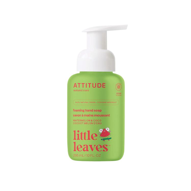 Attitude, Little Leaves Foaming Hand Soap for Kids - Watermelon Coco, 295ml