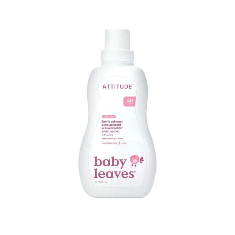 Attitude, Fabric Softener, Nature+ Baby, Fragrance Free, 1L