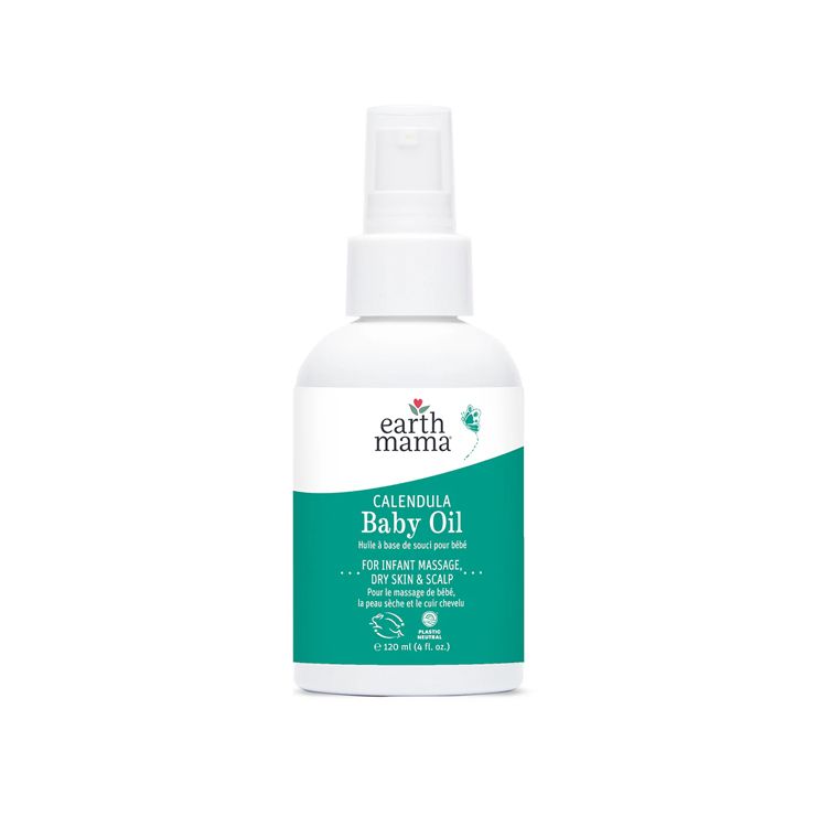 Earth Mama, Calendula Baby Oil, 120 ml