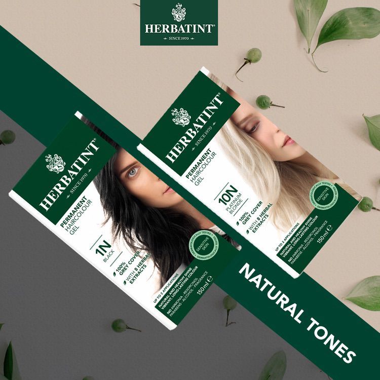 Herbatint Permanent Herbal Haircolor Gel - 2N BROWN