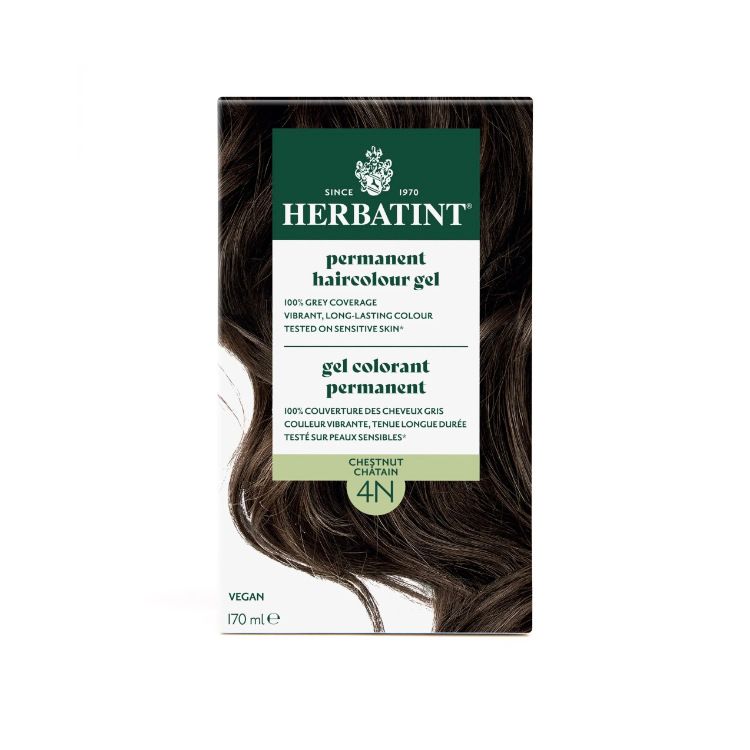Herbatint Permanent Herbal Haircolor Gel - 4N CHESTNUT