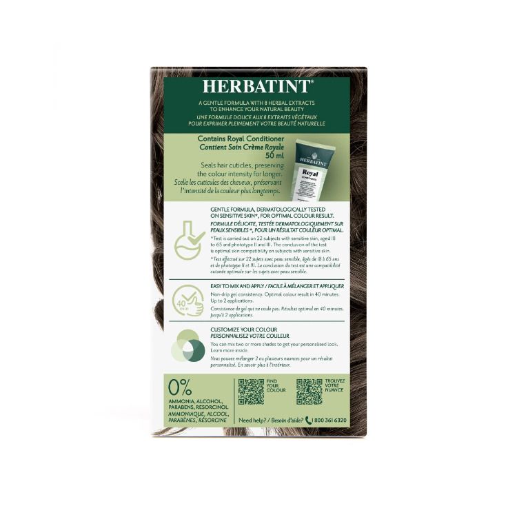 Herbatint Permanent Herbal Haircolor Gel - 5N LIGHT CHESTNUT