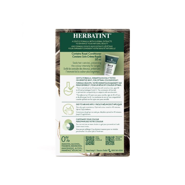Herbatint Permanent Herbal Haircolor Gel - 7N BLONDE