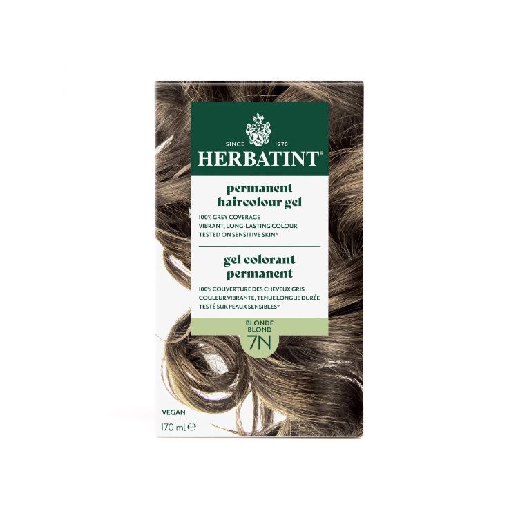 Herbatint Permanent Herbal Haircolor Gel - 7N BLONDE