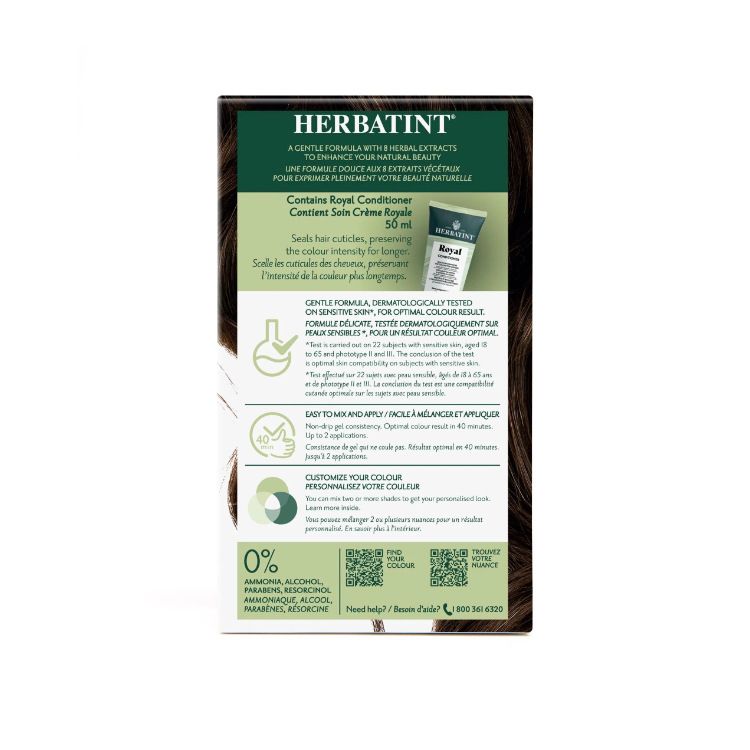 Herbatint Permanent Herbal Haircolor Gel - 4D GOLDEN CHESTNUT