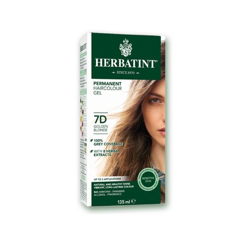 Herbatint Permanent Herbal Haircolor Gel - 7D GOLDEN BLONDE