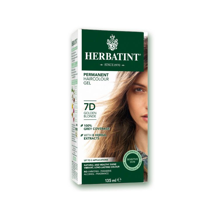 Herbatint Permanent Herbal Haircolor Gel - 7D GOLDEN BLONDE