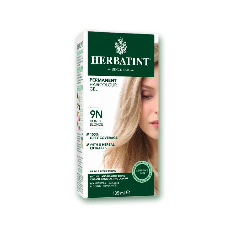 Herbatint Permanent Herbal Haircolor Gel - 9N HONEY BLONDE