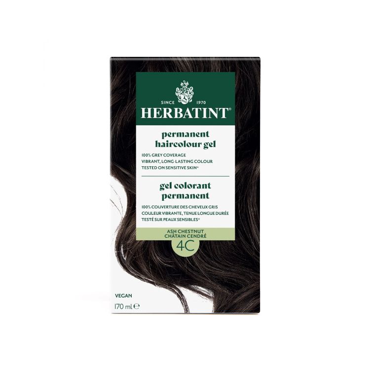 Herbatint Permanent Herbal Haircolor Gel - 4C ASH CHESTUNT - Herbatint | Lifeplus Natural Health