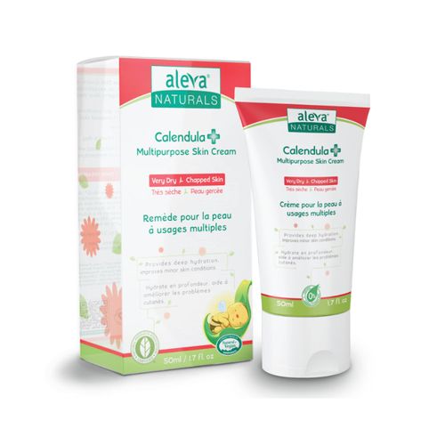 Aleva Naturals, Calendula+ Multipurpose Skin Cream, 50 ml