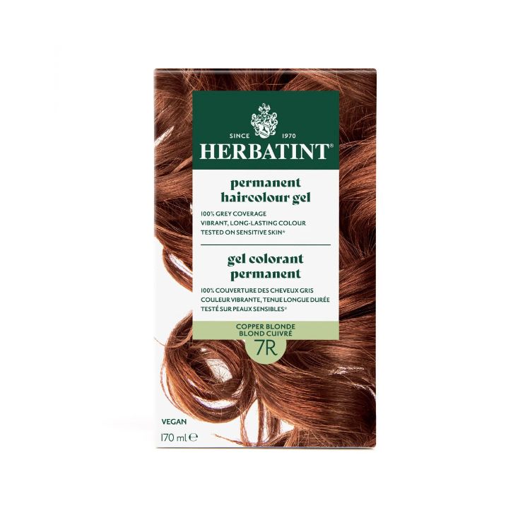 Herbatint Permanent Herbal Haircolor Gel - 7R COPPER BLONDE