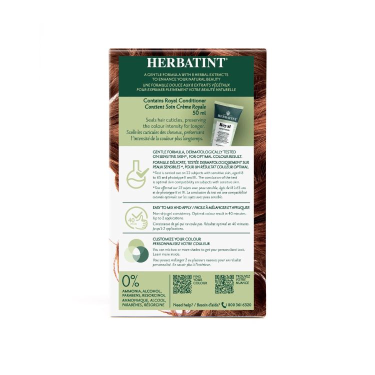 Herbatint Permanent Herbal Haircolor Gel - 7R COPPER BLONDE