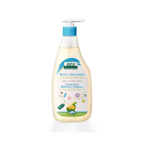 Aleva, Naturals Bottle & Dish Liquid Fragrance free, 500 ml