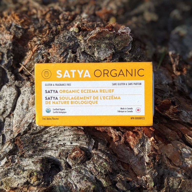 Satya, Organic Eczema Relief Tin, 7 ml