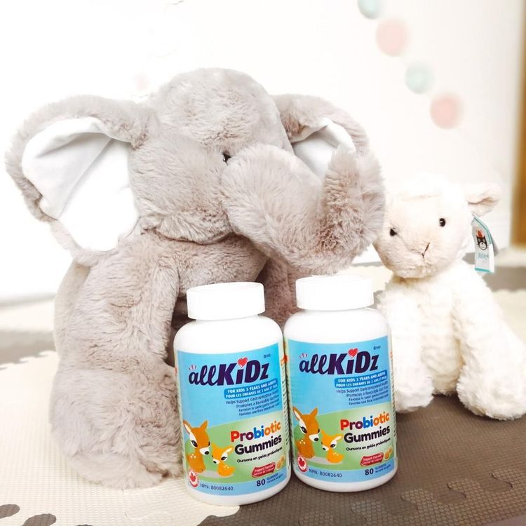 allKiDz, LactoSpore® Probiotic Gummies, 80 Gummies