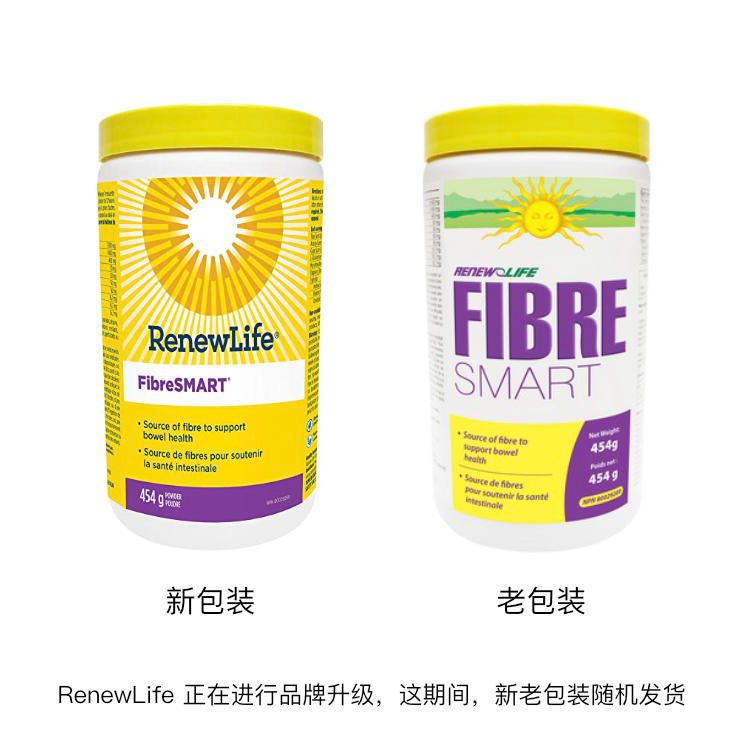 美国Renew Life天然膳食纤维养胃排毒粉 454克 助力减重 刮油必备 调理肠胃