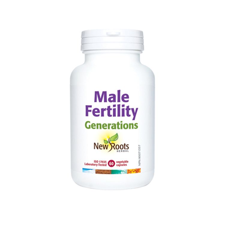 New Roots, Male Fertility, Generation, 60 Capsules