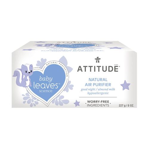 Attitude, Baby Leaves Natural Air Purifier - Good Night Almond Milk, 227g