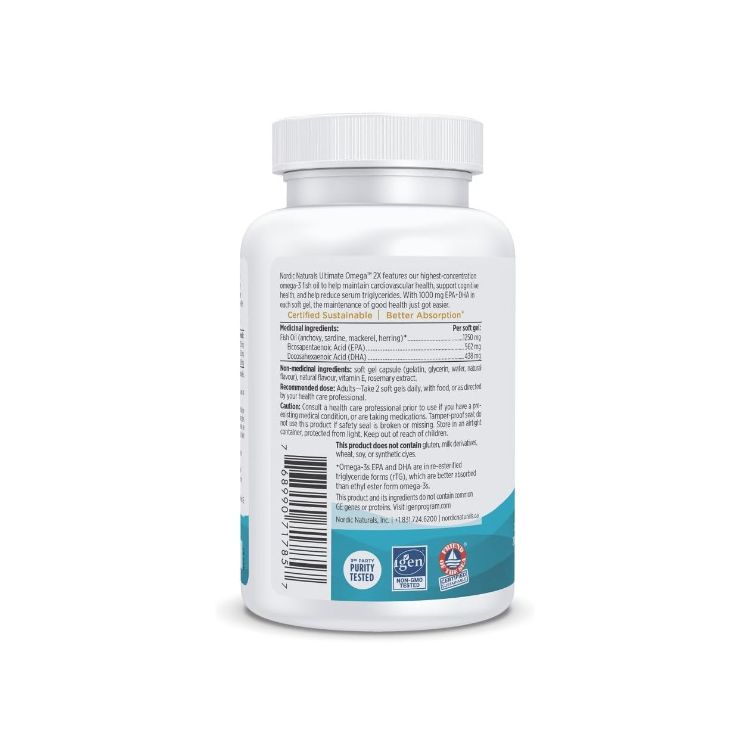 Nordic Naturals, Ultimate Omega 2x, 60 Softgels